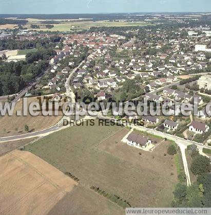 Photo aérienne de Is-sur-Tille