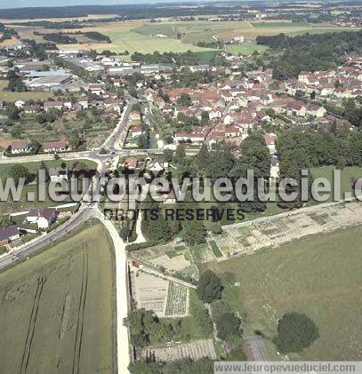 Photo aérienne de Is-sur-Tille