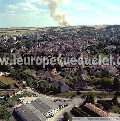 Photo aérienne de Is-sur-Tille