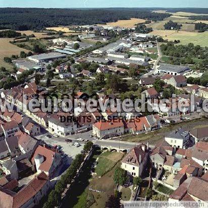 Photo aérienne de Is-sur-Tille