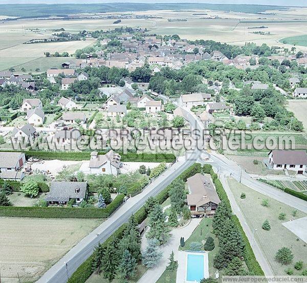 Photo aérienne de Marsannay-le-Bois