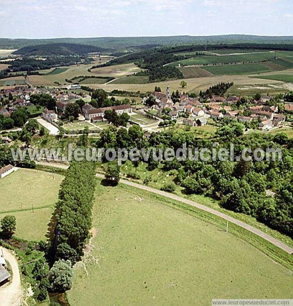 Photo aérienne de Molesme