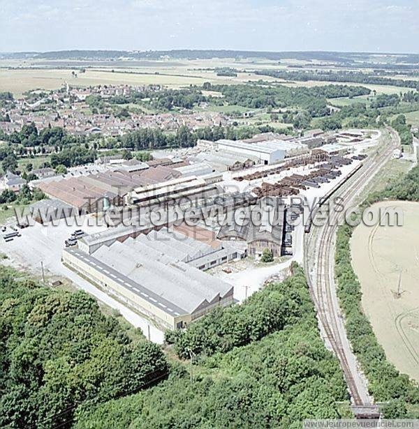 Photo aérienne de Sainte-Colombe-sur-Seine