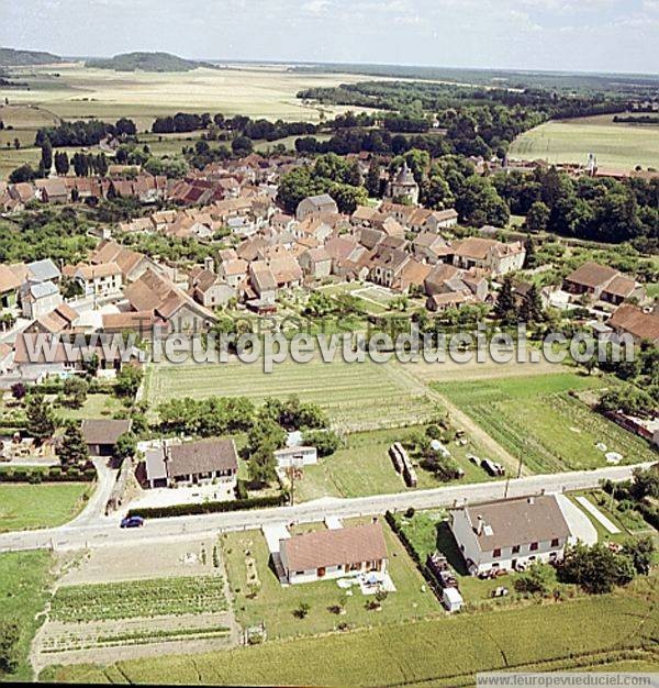 Photo aérienne de Montigny-sur-Aube