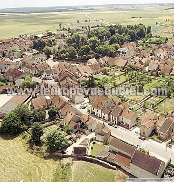 Photo aérienne de Montigny-sur-Aube