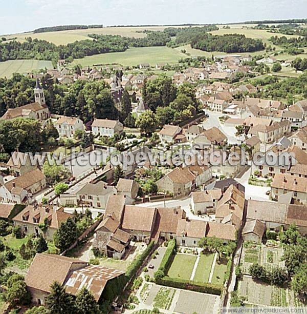 Photo aérienne de Montigny-sur-Aube