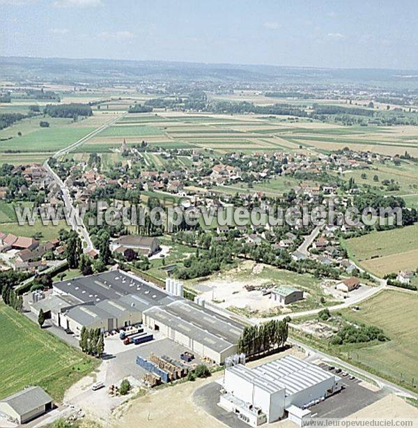 Photo aérienne de Sainte-Marie-la-Blanche