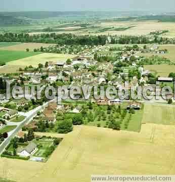 Photo aérienne de Flagey-Echzeaux