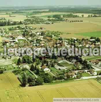 Photo aérienne de Flagey-Echzeaux