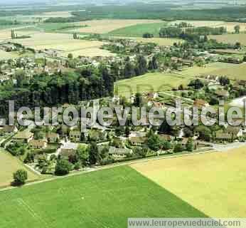 Photo aérienne de Flagey-Echzeaux