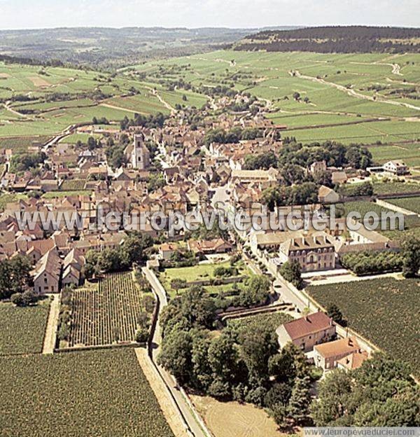 Photo aérienne de Pommard