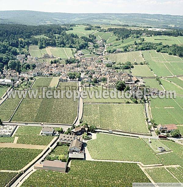 Photo aérienne de Volnay