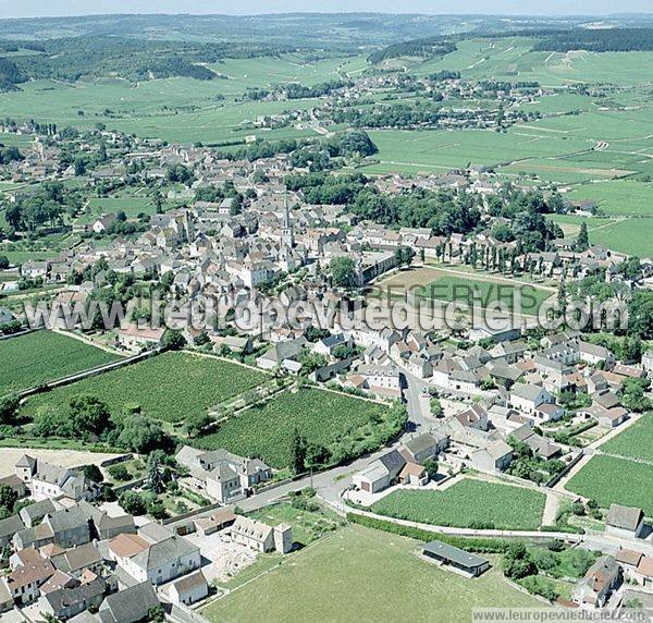 Photo aérienne de Meursault