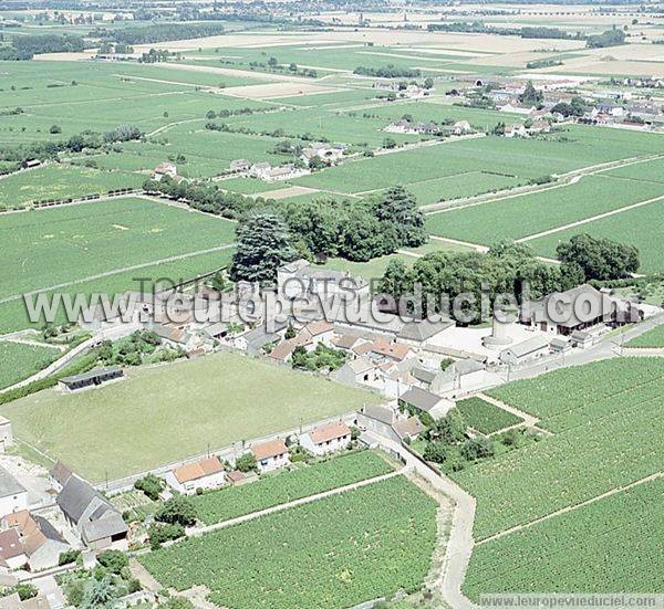 Photo aérienne de Meursault