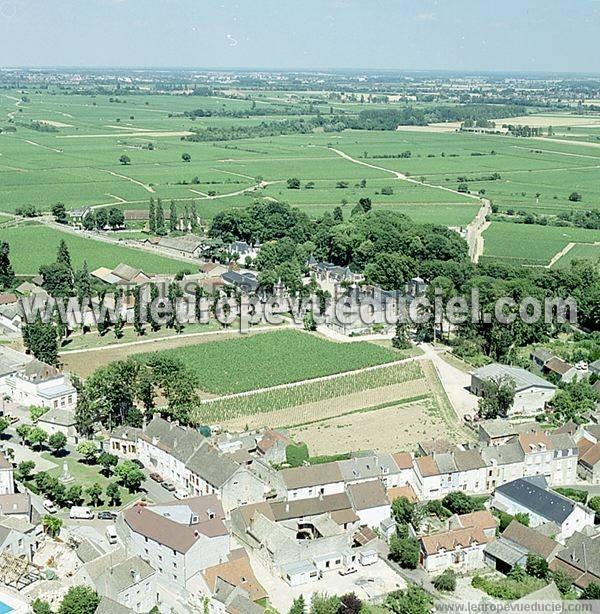 Photo aérienne de Meursault