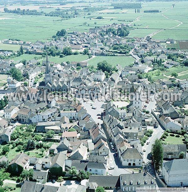 Photo aérienne de Meursault