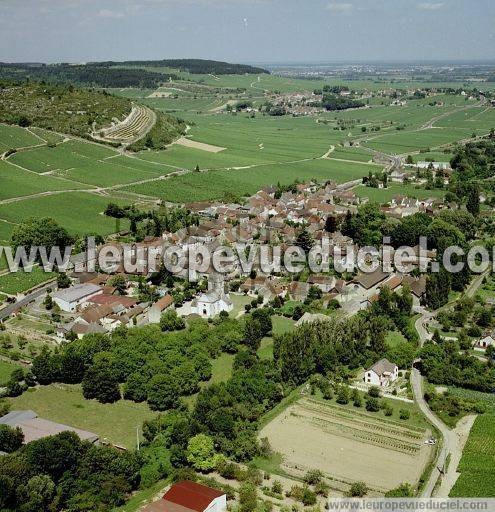 Photo aérienne de Auxey-Duresses