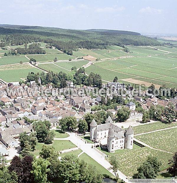 Photo aérienne de Savigny-ls-Beaune