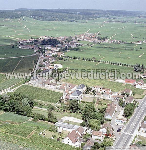 Photo aérienne de Vosne-Romane