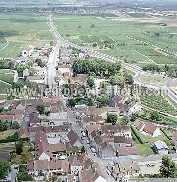 Photo aérienne de Vougeot