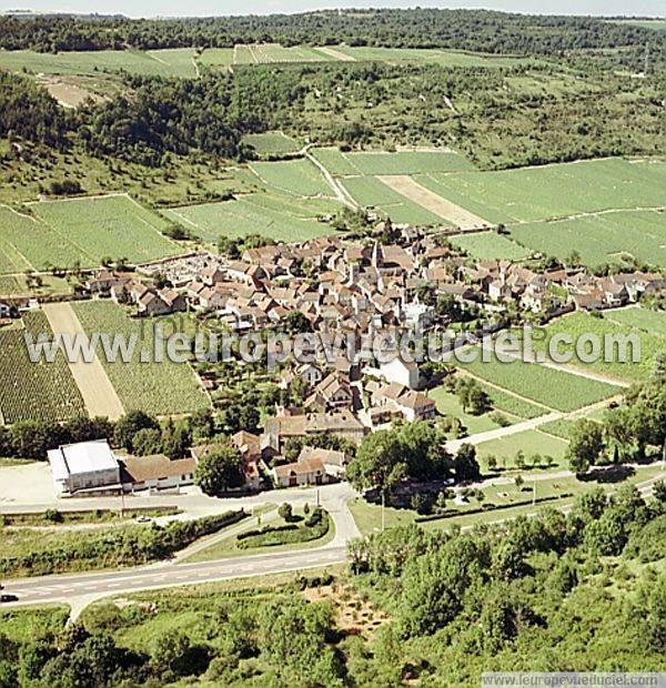 Photo aérienne de Saint-Aubin