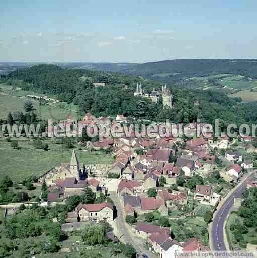 Photo aérienne de La Rochepot