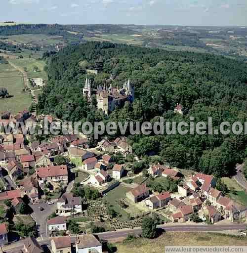 Photo aérienne de La Rochepot