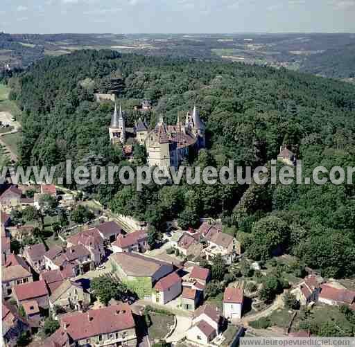 Photo aérienne de La Rochepot