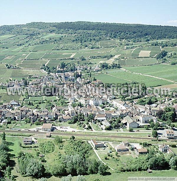 Photo aérienne de Santenay