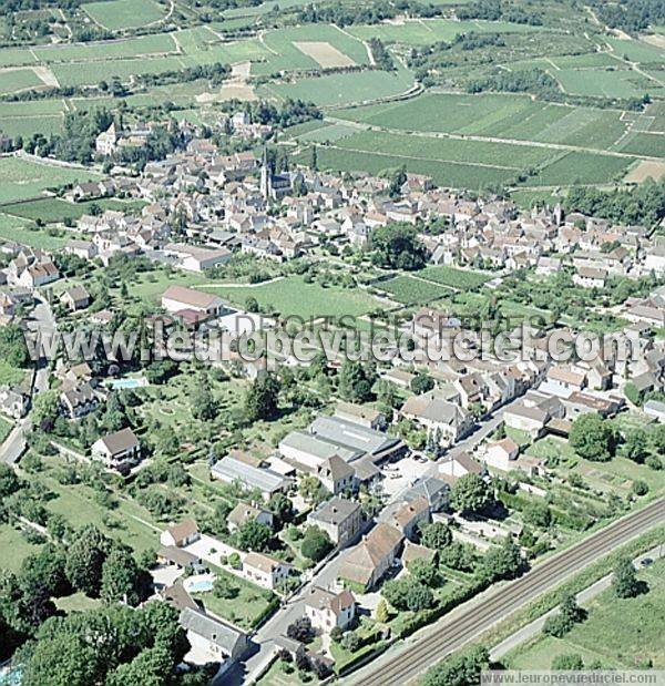 Photo aérienne de Santenay