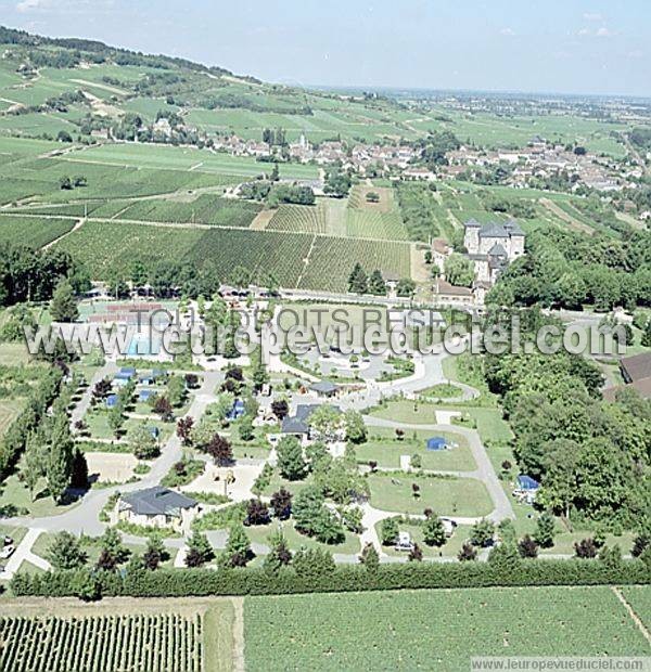 Photo aérienne de Santenay