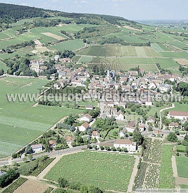 Photo aérienne de Santenay