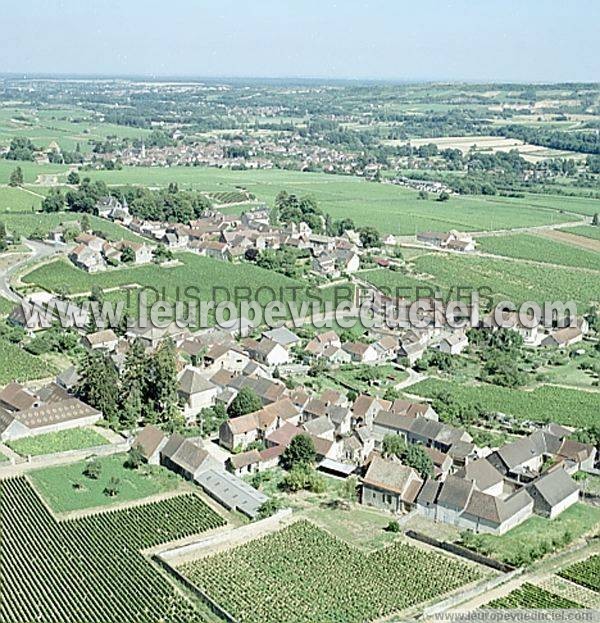 Photo aérienne de Santenay