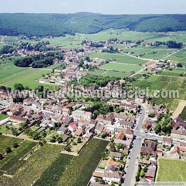 Photo aérienne de Gevrey-Chambertin