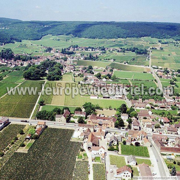 Photo aérienne de Gevrey-Chambertin