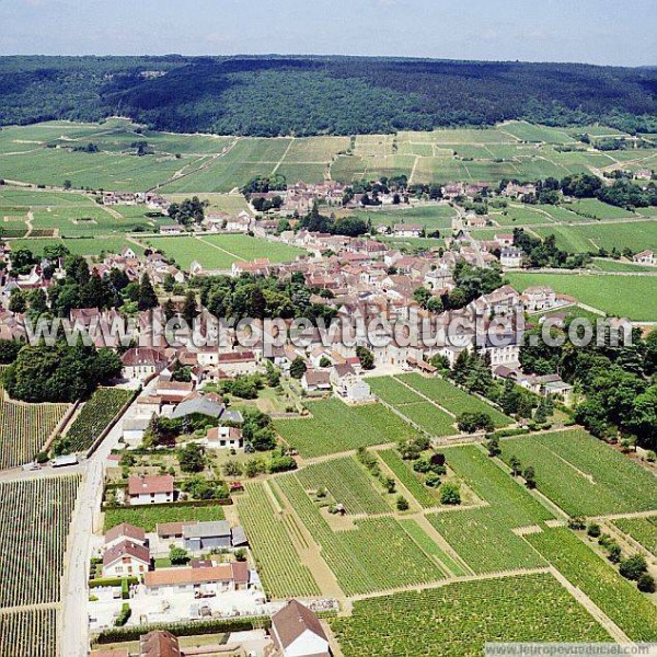 Photo aérienne de Gevrey-Chambertin