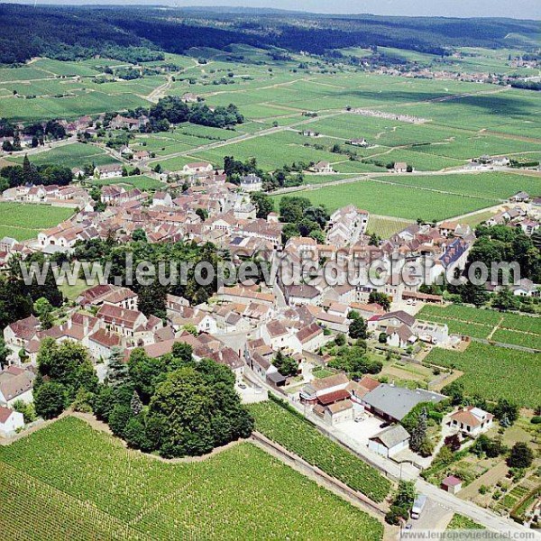 Photo aérienne de Gevrey-Chambertin