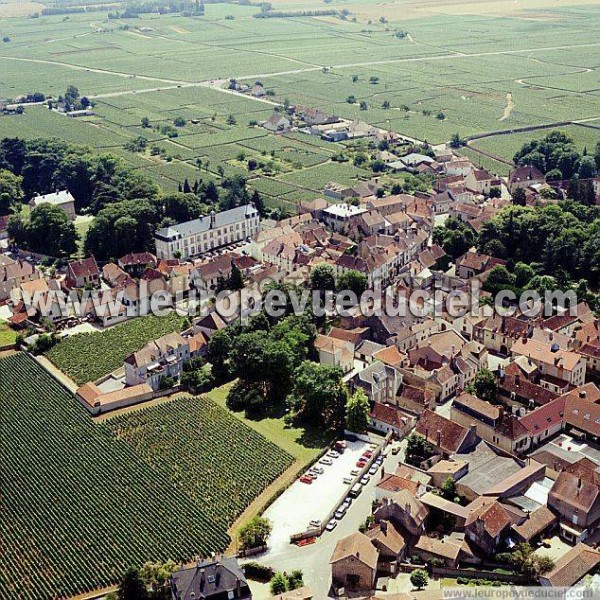 Photo aérienne de Gevrey-Chambertin