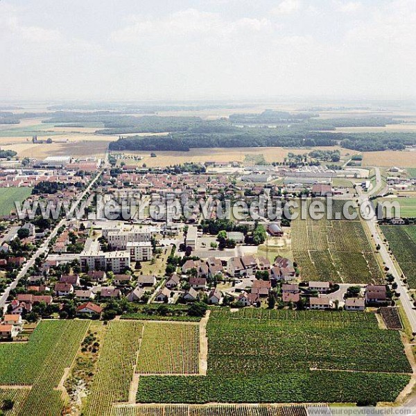 Photo aérienne de Gevrey-Chambertin