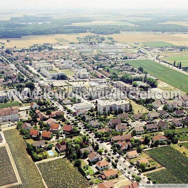 Photo aérienne de Gevrey-Chambertin