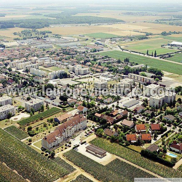 Photo aérienne de Gevrey-Chambertin