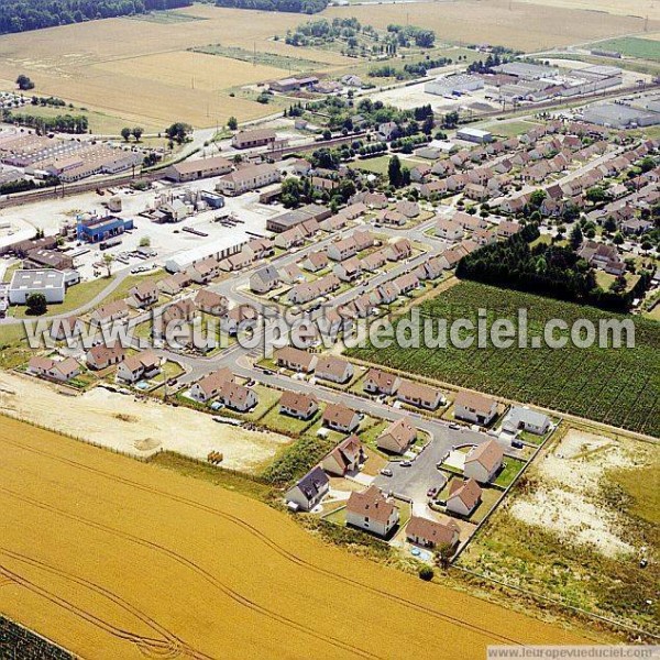 Photo aérienne de Gevrey-Chambertin