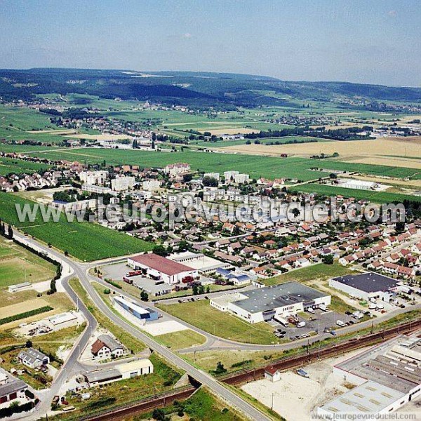 Photo aérienne de Gevrey-Chambertin