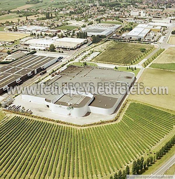 Photo aérienne de Nuits-Saint-Georges