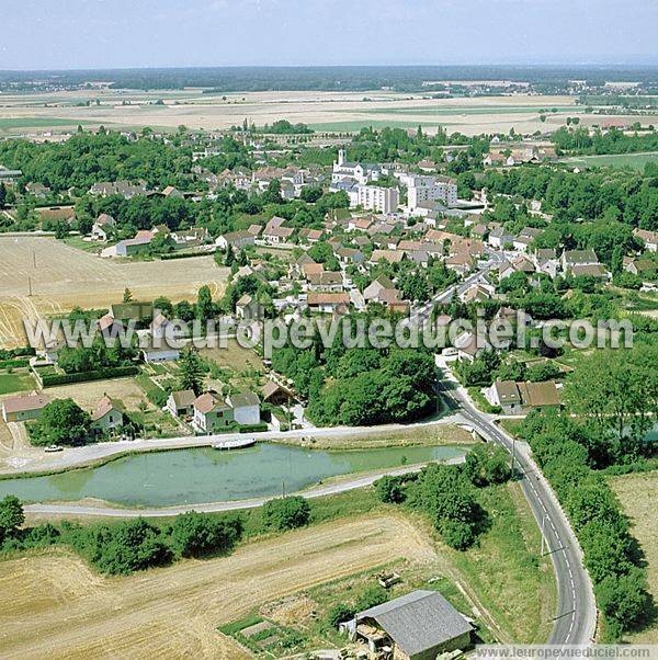 Photo aérienne de Brazey-en-Plaine