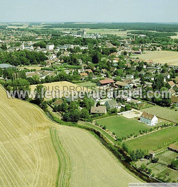 Photo aérienne de Brazey-en-Plaine