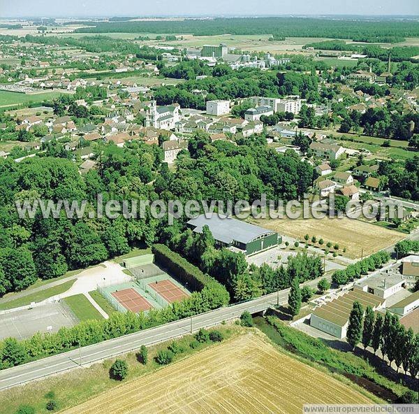 Photo aérienne de Brazey-en-Plaine