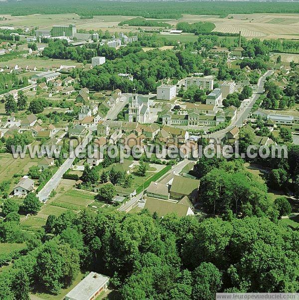 Photo aérienne de Brazey-en-Plaine