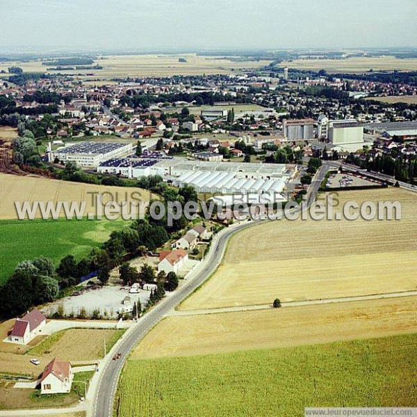 Photo aérienne de Genlis