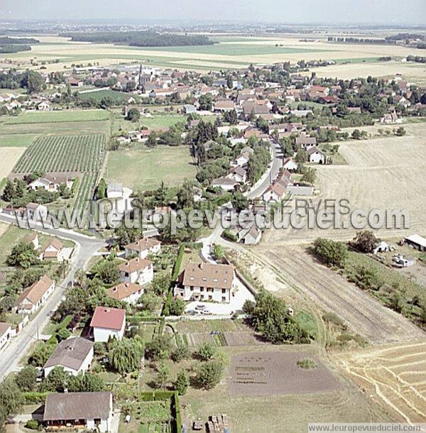 Photo aérienne de Saulon-la-Chapelle